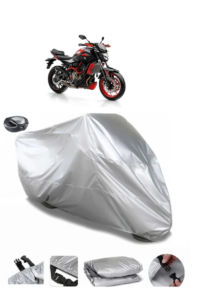 Yamaha MT-07 Moto Cage Su  Geçirmez Motosiket Brandası Arka Çanta Uyumlu ürün görseli 1