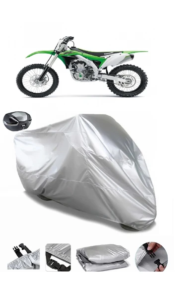 Kawasaki KX 450F Su  Geçirmez Motosiket Brandası Arka Çanta Uyumlu