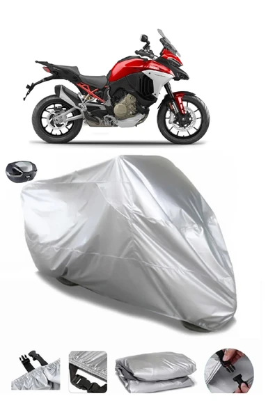 Ducati Multistrada Su  Geçirmez Motosiket Brandası Arka Çanta Uyumlu ürün görseli 1