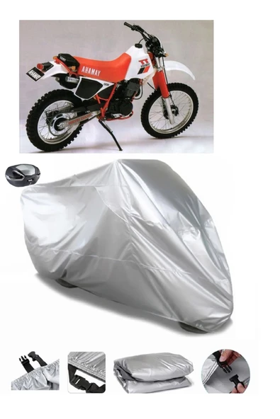 Yamaha TT 600 E Su  Geçirmez Motosiket Brandası Arka Çanta Uyumlu ürün görseli 1