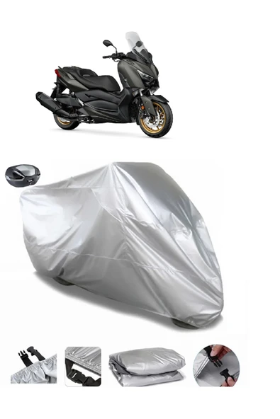 Yamaha X-Max 400 Iron Max Su  Geçirmez Motosiket Brandası Arka Çanta Uyumlu ürün görseli 1