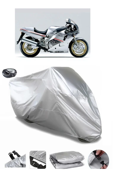 Yamaha FZR 1000 Su  Geçirmez Motosiket Brandası Arka Çanta Uyumlu ürün görseli 1