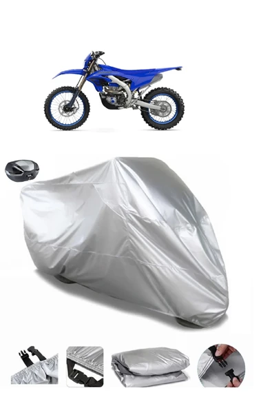 Yamaha WR 450 F Su  Geçirmez Motosiket Brandası Arka Çanta Uyumlu