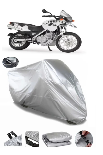 Bmw F 650 GS Dakar Su  Geçirmez Motosiket Brandası Arka Çanta Uyumlu ürün görseli 1