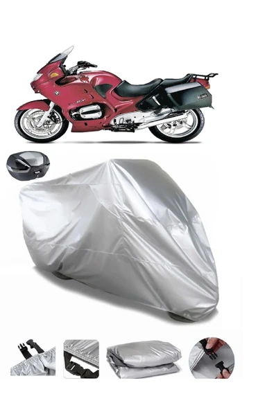 Bmw R 1150 RT Su  Geçirmez Motosiket Brandası Arka Çanta Uyumlu
