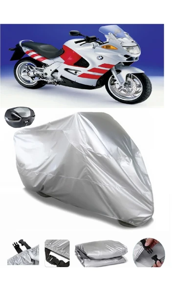 Bmw K 1200 RS Su  Geçirmez Motosiket Brandası Arka Çanta Uyumlu ürün görseli 1