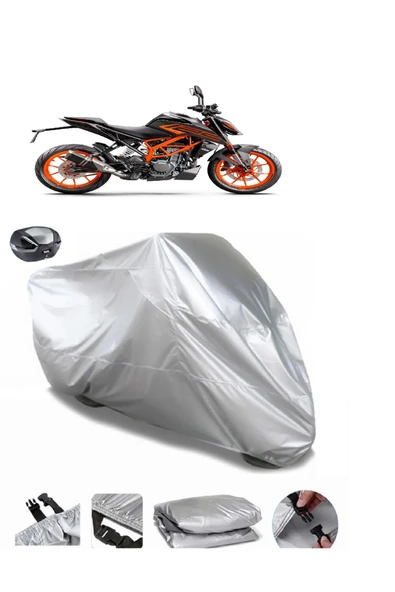 KTM 200 Duke ABS Su  Geçirmez Motosiket Brandası Arka Çanta Uyumlu