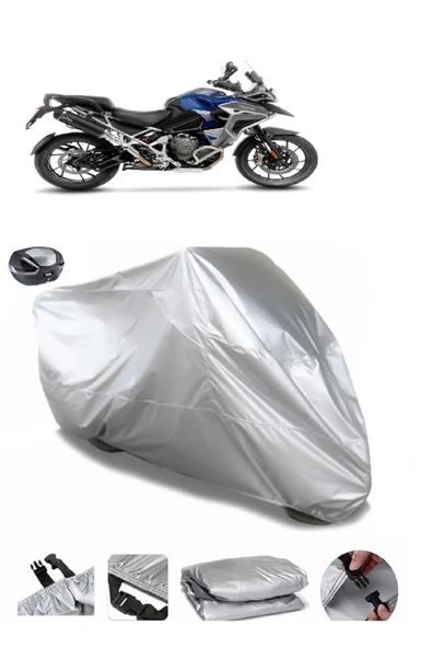 Triumph Tiger 1200 GT Pro Su  Geçirmez Motosiket Brandası Arka Çanta Uyumlu
