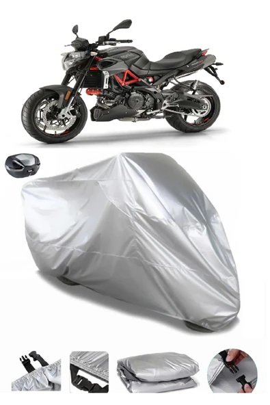 Aprilia Shiver 900 Su  Geçirmez Motosiket Brandası Arka Çanta Uyumlu
