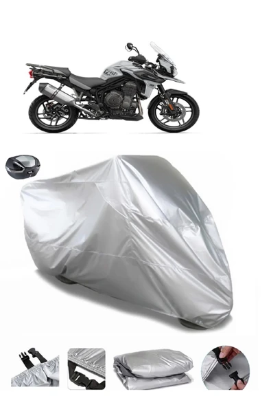 Triumph Tiger 1200 Alpine Edition Su  Geçirmez Motosiket Brandası Arka Çanta Uyumlu
