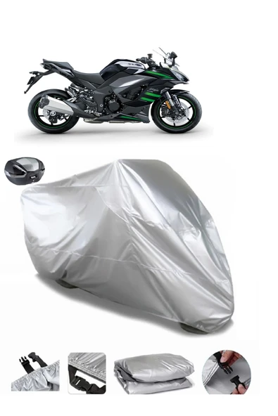 Kawasaki Z 1000 SX Su  Geçirmez Motosiket Brandası Arka Çanta Uyumlu ürün görseli 1