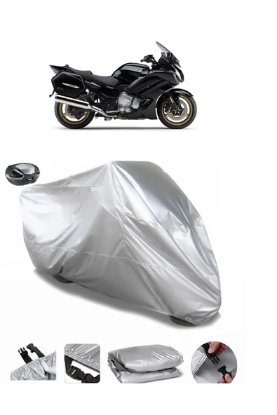 Yamaha FJR 1300 Su  Geçirmez Motosiket Brandası Arka Çanta Uyumlu ürün görseli 1