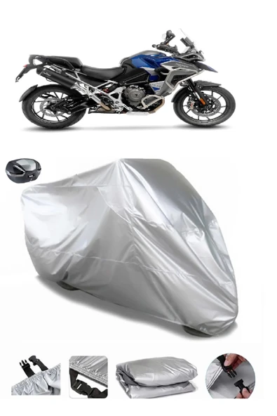 Triumph Tiger 1200 GT Explorer Su  Geçirmez Motosiket Brandası Arka Çanta Uyumlu