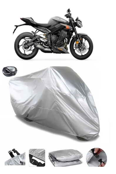 Triumph Street Triple RS Su  Geçirmez Motosiket Brandası Arka Çanta Uyumlu