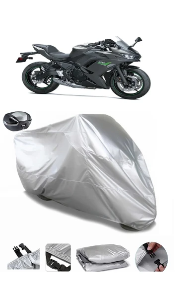 Kawasaki Ninja 650 Su  Geçirmez Motosiket Brandası Arka Çanta Uyumlu