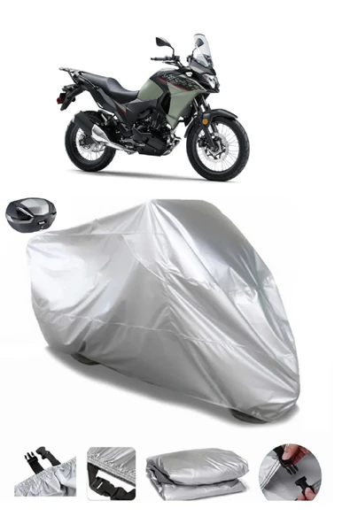 Kawasaki Versys X300 Su  Geçirmez Motosiket Brandası Arka Çanta Uyumlu ürün görseli 1
