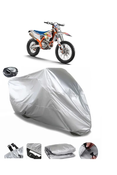 KTM 350 EXC-F Su  Geçirmez Motosiket Brandası Arka Çanta Uyumlu