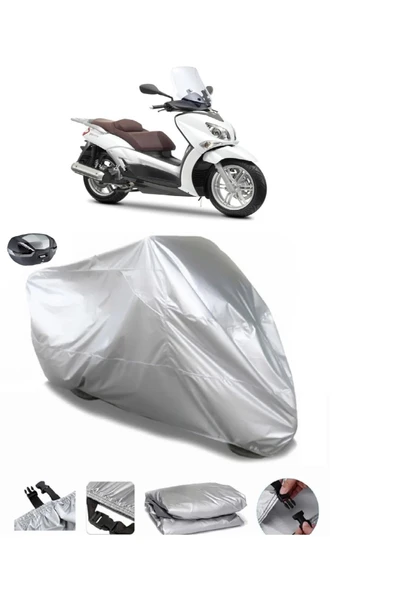 Yamaha X-City 250 Su  Geçirmez Motosiket Brandası Arka Çanta Uyumlu ürün görseli 1