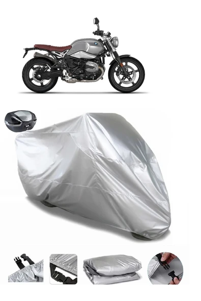 Bmw R Nine T Scrambler Su  Geçirmez Motosiket Brandası Arka Çanta Uyumlu ürün görseli 1