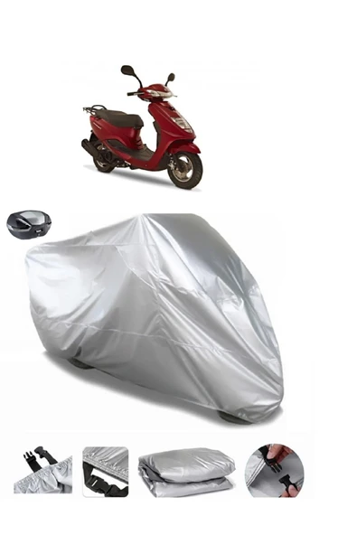 Yamaha Cygnus L Su  Geçirmez Motosiket Brandası Arka Çanta Uyumlu ürün görseli 1