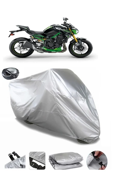 Kawasaki Z 900 SE Su  Geçirmez Motosiket Brandası Arka Çanta Uyumlu ürün görseli 1