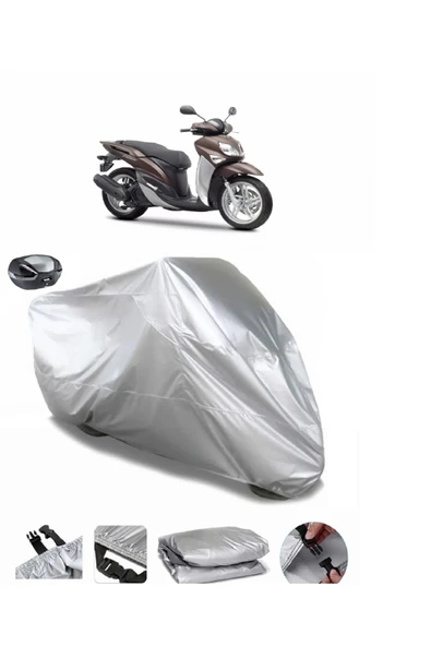 Yamaha Xenter 150 Su  Geçirmez Motosiket Brandası Arka Çanta Uyumlu ürün görseli 1