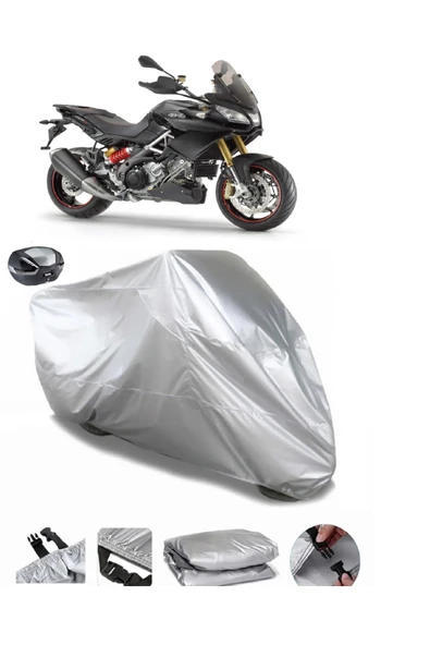 Aprilia Caponord 1200 ABS Travel Pack Su  Geçirmez Motosiket Brandası Arka Çanta Uyumlu ürün görseli 1
