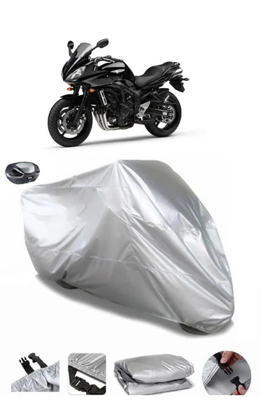 Yamaha FZ6 Fazer Su  Geçirmez Motosiket Brandası Arka Çanta Uyumlu ürün görseli 1