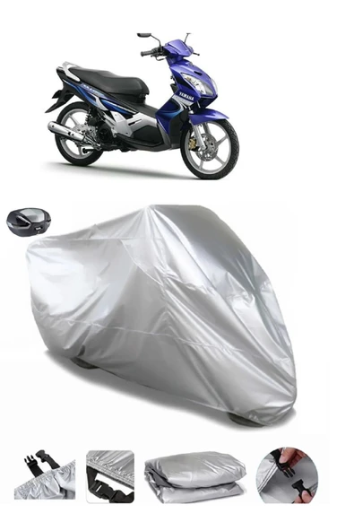 Yamaha Nouvo Su  Geçirmez Motosiket Brandası Arka Çanta Uyumlu ürün görseli 1
