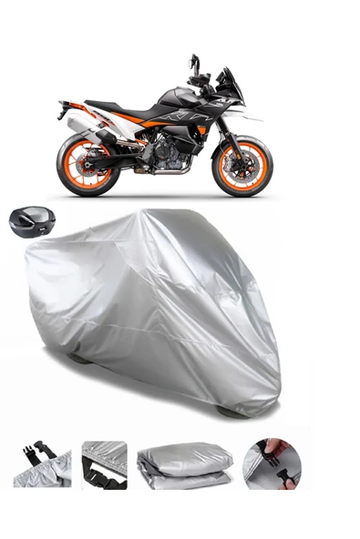 KTM 890 SMT Su  Geçirmez Motosiket Brandası Arka Çanta Uyumlu