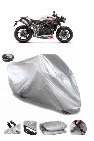 Triumph Speed Triple R Su  Geçirmez Motosiket Brandası Arka Çanta Uyumlu ürün görseli 1