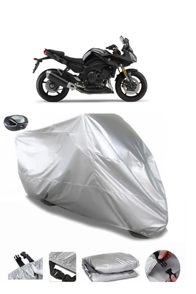 Yamaha Fazer 8 ABS Su  Geçirmez Motosiket Brandası Arka Çanta Uyumlu