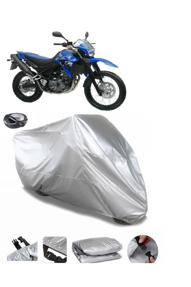 Yamaha XT 660 X Su  Geçirmez Motosiket Brandası Arka Çanta Uyumlu ürün görseli 1