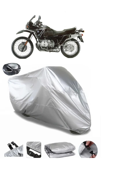 Bmw R 100 GS Su  Geçirmez Motosiket Brandası Arka Çanta Uyumlu ürün görseli 1