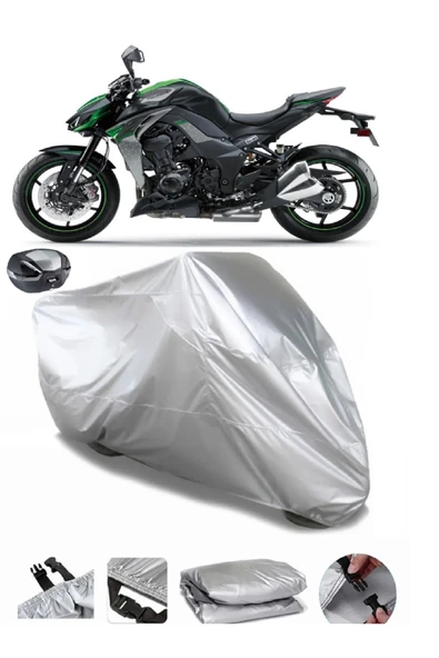 Kawasaki Z 1000 Su  Geçirmez Motosiket Brandası Arka Çanta Uyumlu
