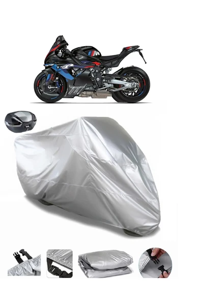 Bmw M 1000 RR Su  Geçirmez Motosiket Brandası Arka Çanta Uyumlu ürün görseli 1