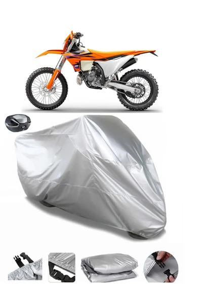 KTM 150 EXC TPI Su  Geçirmez Motosiket Brandası Arka Çanta Uyumlu ürün görseli 1