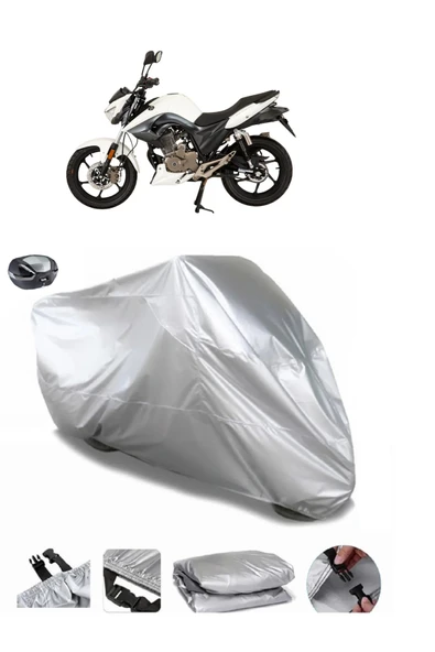 Mondial 125 Drift L CBS Su  Geçirmez Motosiket Brandası Arka Çanta Uyumlu ürün görseli 1