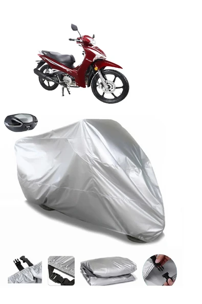 Volta RC3Su  Geçirmez Motosiket Brandası Arka Çanta Uyumlu ürün görseli 1