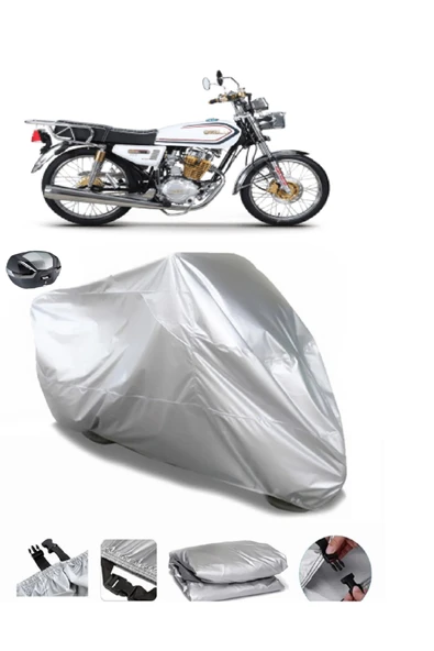 Kuba CG 100 Su  Geçirmez Motosiket Brandası Arka Çanta Uyumlu ürün görseli 1