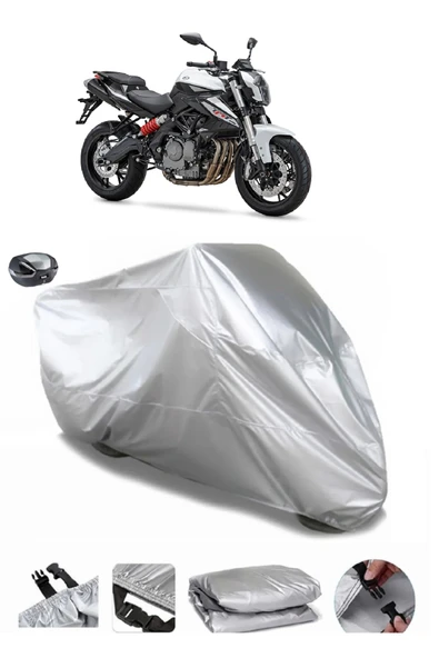 Benelli TNT 600 Su  Geçirmez Motosiket Brandası Arka Çanta Uyumlu