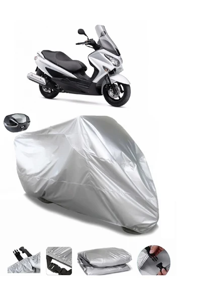 Suzuki Burgman UH 200 Su  Geçirmez Motosiket Brandası Arka Çanta Uyumlu ürün görseli 1