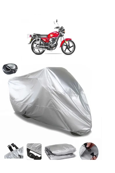 Yuki YK 100-2A Apollo Su  Geçirmez Motosiket Brandası Arka Çanta Uyumlu