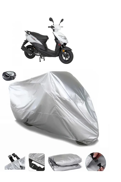 Mondial 50 Eagle Su  Geçirmez Motosiket Brandası Arka Çanta Uyumlu ürün görseli 1