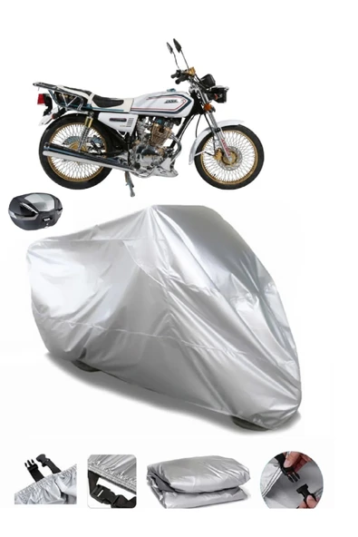 Arora AR 100-8 A Modifiye Su  Geçirmez Motosiket Brandası Arka Çanta Uyumlu ürün görseli 1