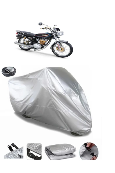 Kuba Çita 100R Gold Su  Geçirmez Motosiket Brandası Arka Çanta Uyumlu