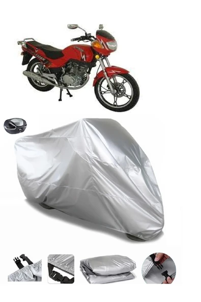 Mondial 150 KN Su  Geçirmez Motosiket Brandası Arka Çanta Uyumlu ürün görseli 1