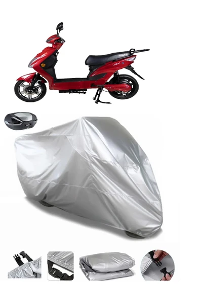 Volta VSXSu  Geçirmez Motosiket Brandası Arka Çanta Uyumlu ürün görseli 1