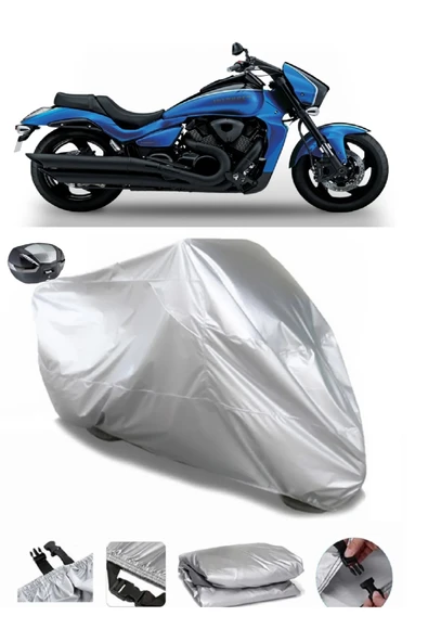 Suzuki VZR 1800 Intruder Su  Geçirmez Motosiket Brandası Arka Çanta Uyumlu
