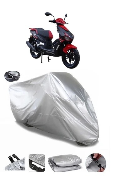 Apachi XRS Su  Geçirmez Motosiket Brandası Arka Çanta Uyumlu ürün görseli 1